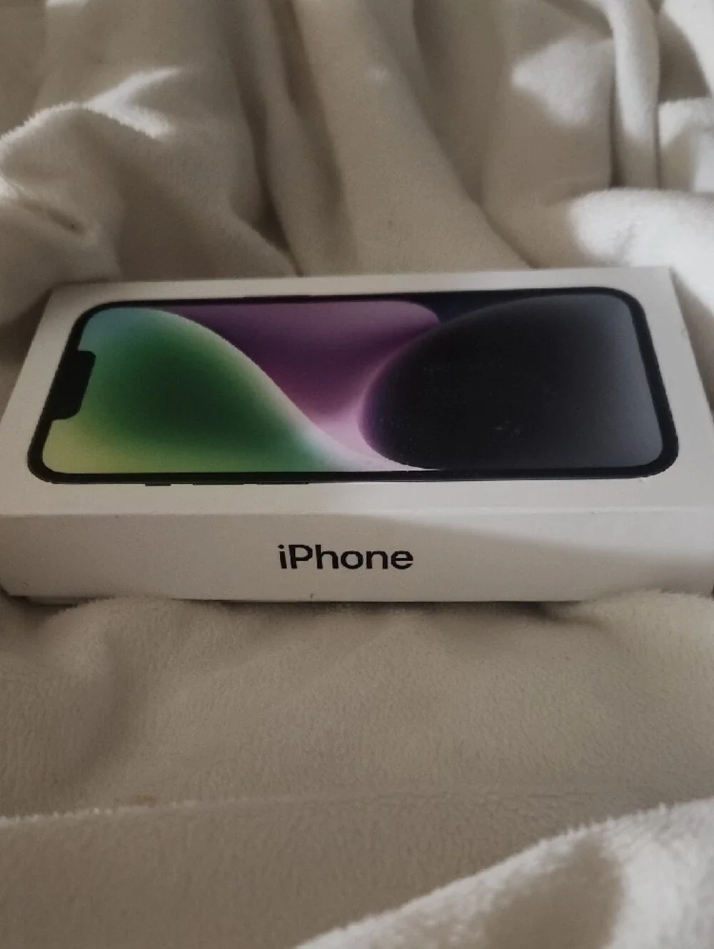 Apple iPhone 14 Plus Black with Green & Purple Display Works Great With Wifi